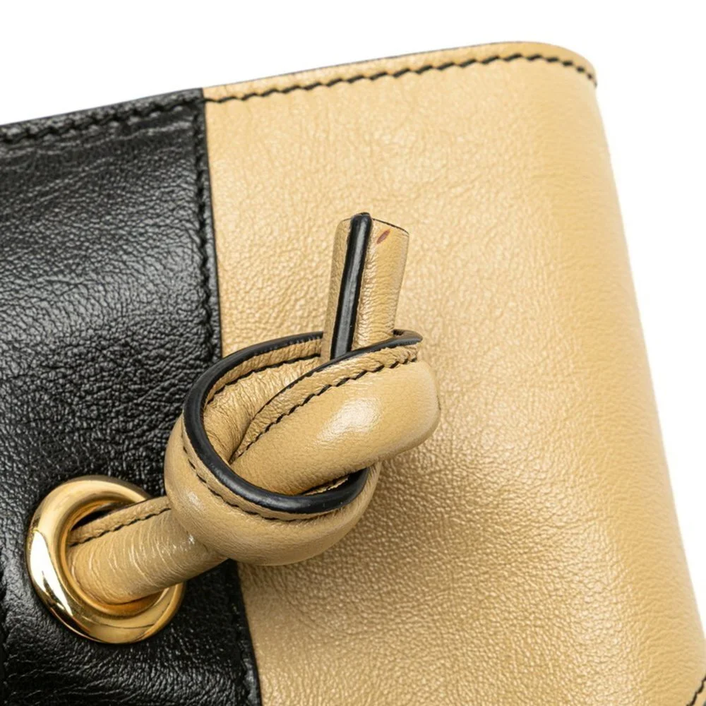 GUCCI Black Leather Horsebit Shoulder Bag - Picture 6 of 11